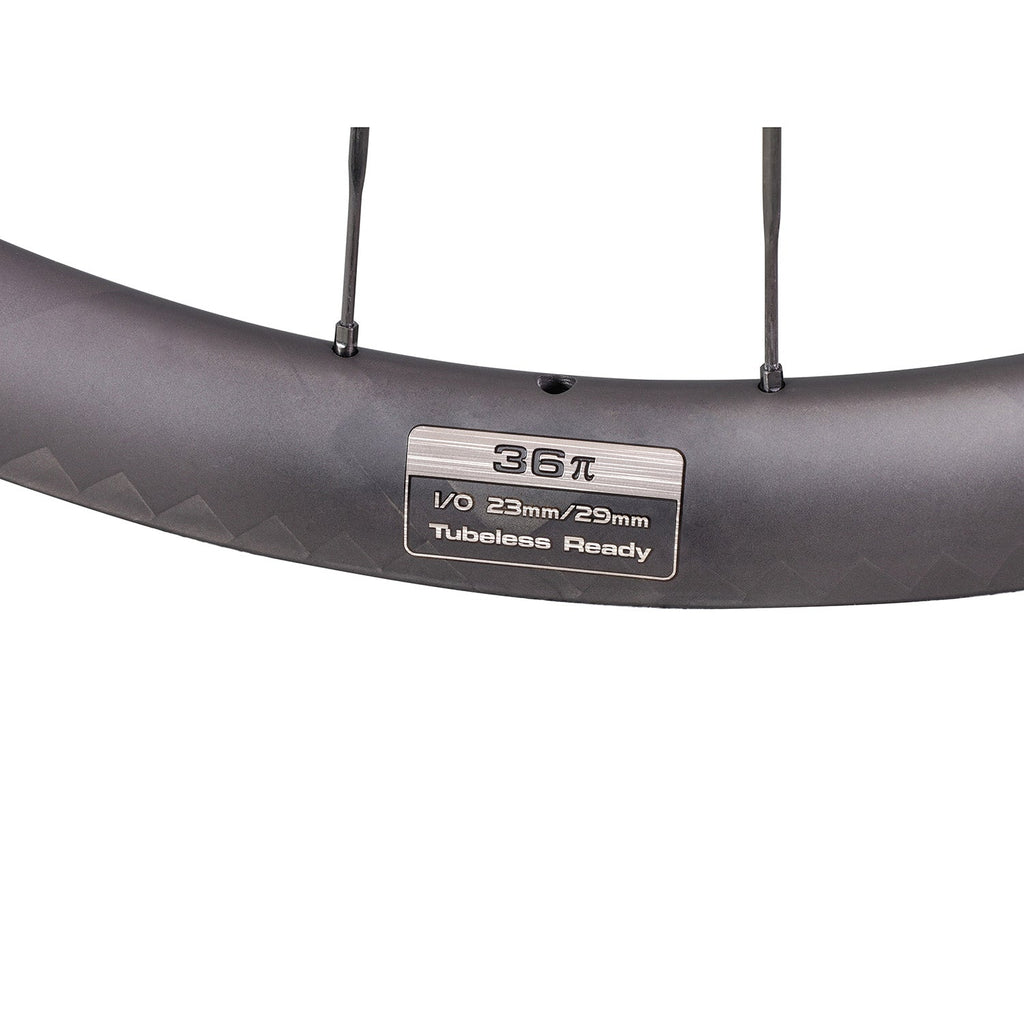 36/50mm Pie Carbon Spoke-23mm Inner Width - Triaero