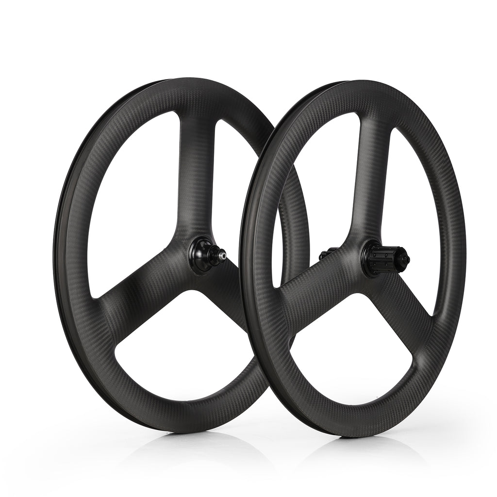 20 inch 451 rim brake tri spoke wheels V Brake - Triaero