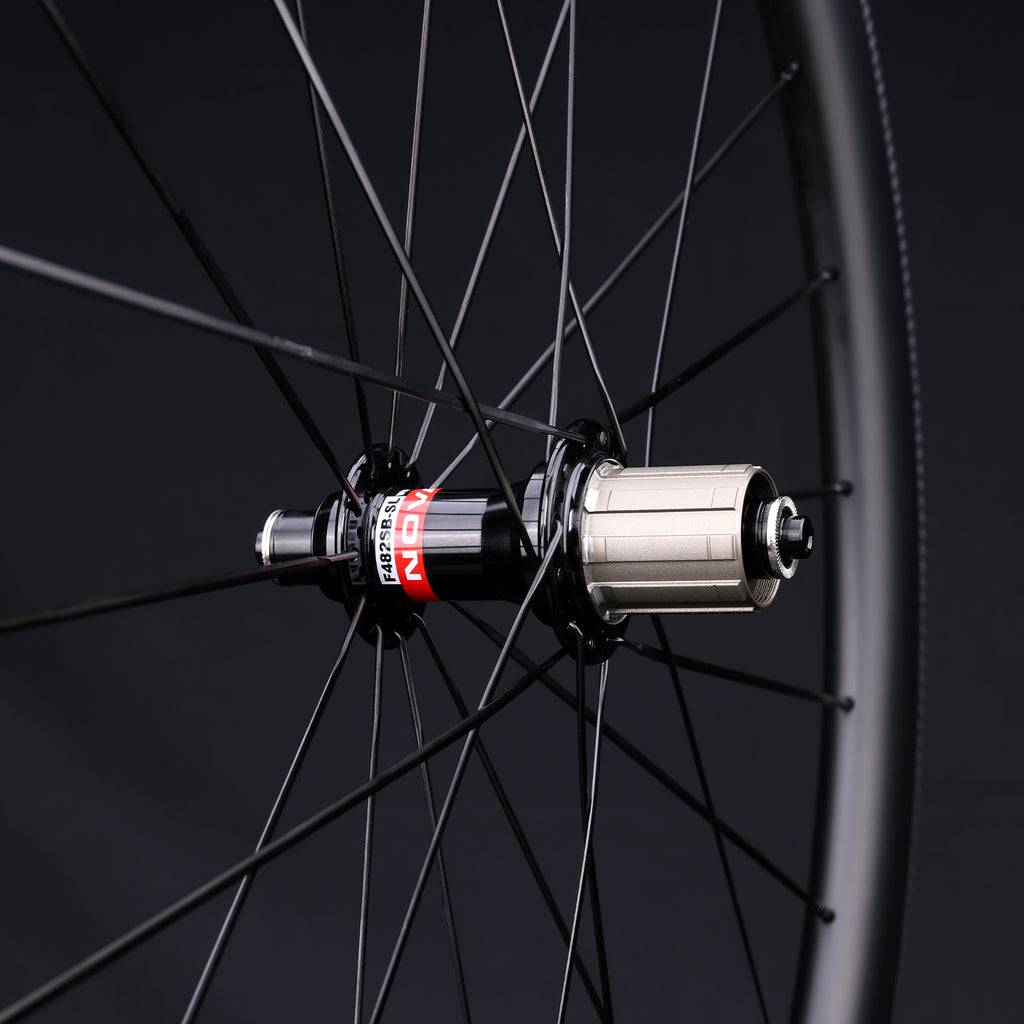 ICAN Alha 50 pro rim brake wheels CN spokes TRIAERO