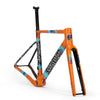ICAN Graro gravel frame uci approval  fork without bolts 0mm offset seat post TRIAERO