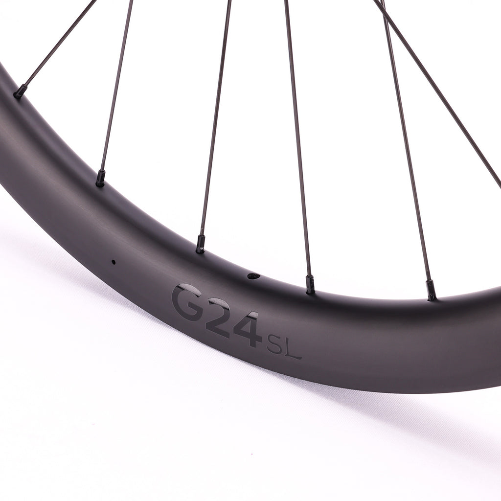 ICAN hooked gravel wheels 700C G24 SL with DT Swiss hubs TRIAERO