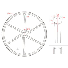 ICAN Vortex Gravel Wheels - Triaero