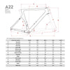 AERO Disc Road Frame A22 EU - Triaero