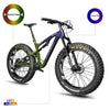 SN04 Fat Bike Rainbow - Triaero