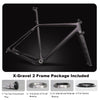 Upgraded Internal Routing X-Gravel Bike Frame - Triaero